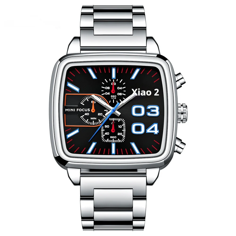 Mini Focus MF0314G Multifunctional Waterproof Quartz Watch for Men - Image 6
