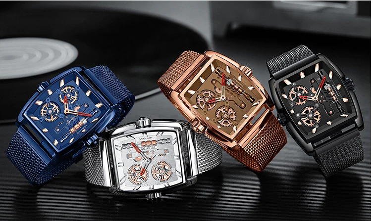 Mini Focus MF0322G Rotating Wheels Quartz watch for Men - Image 2