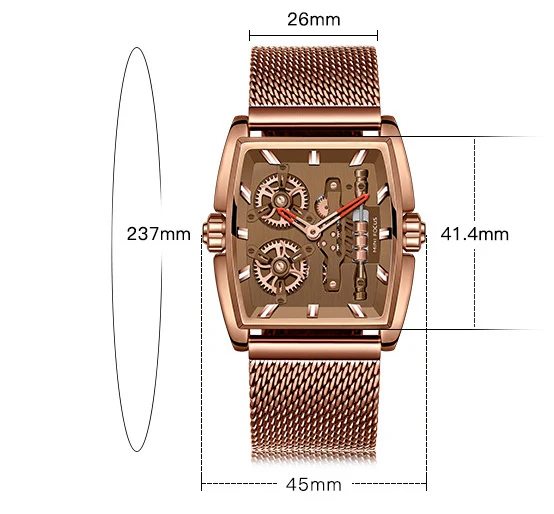 Mini Focus MF0322G Rotating Wheels Quartz watch for Men - Image 4