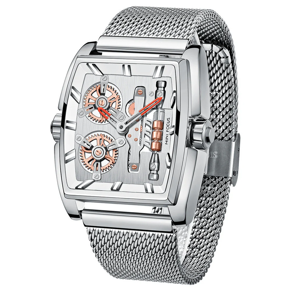 Mini Focus MF0322G Rotating Wheels Quartz watch for Men - Image 5