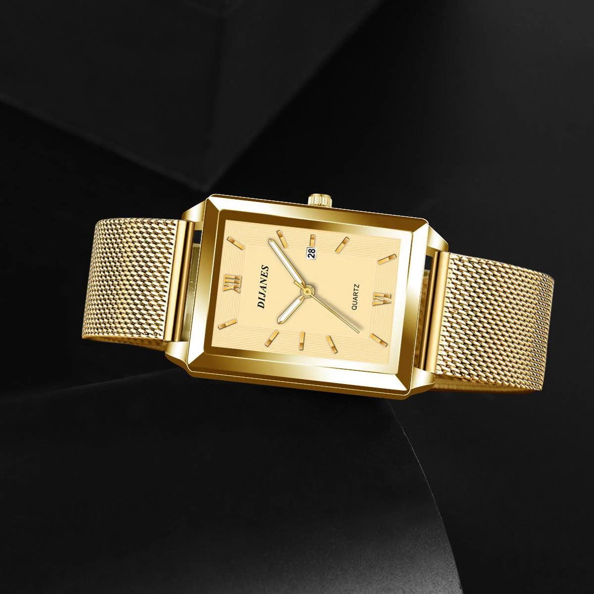 New Business Men's Casual Quartz Square Watch - Image 3