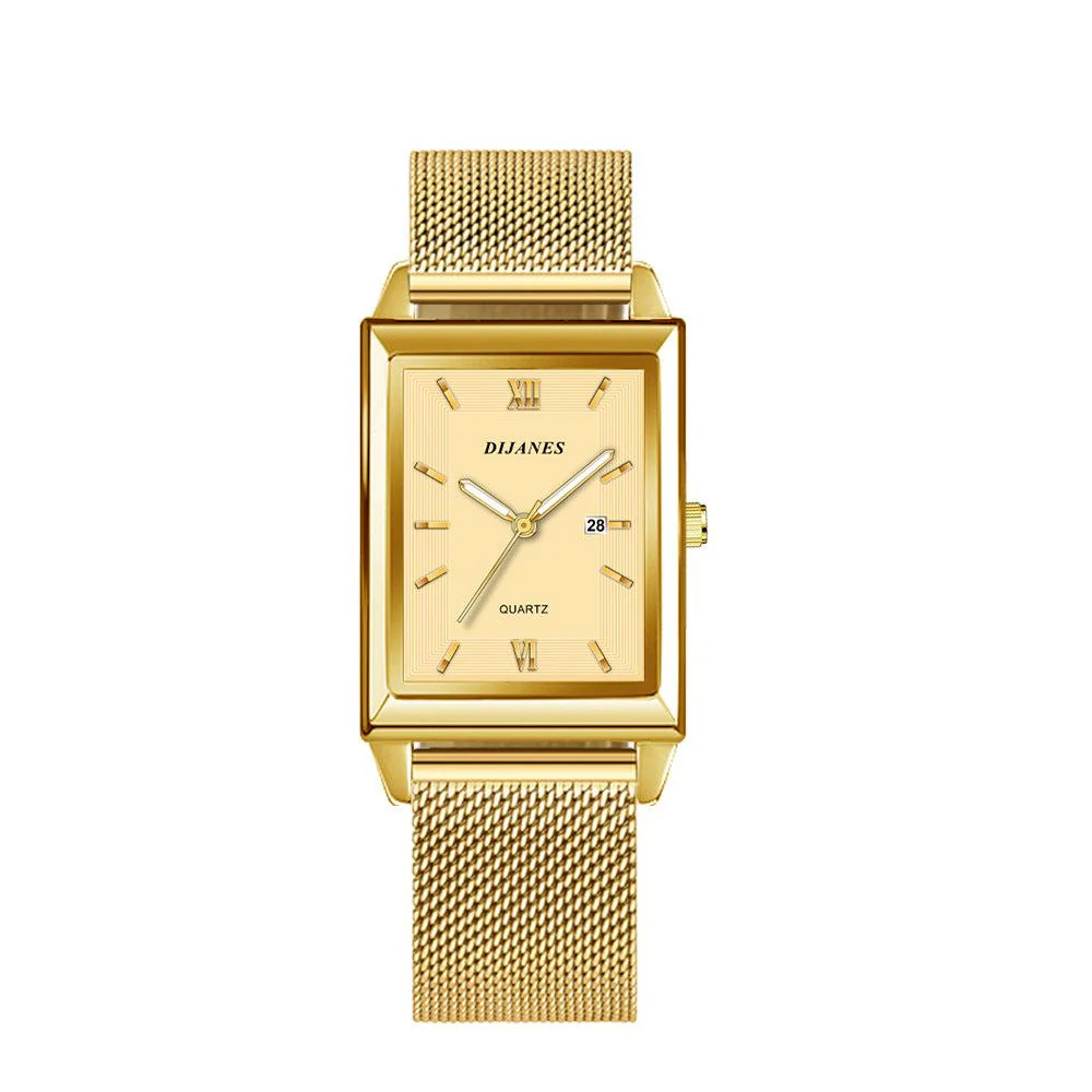New Business Men's Casual Quartz Square Watch - Image 4