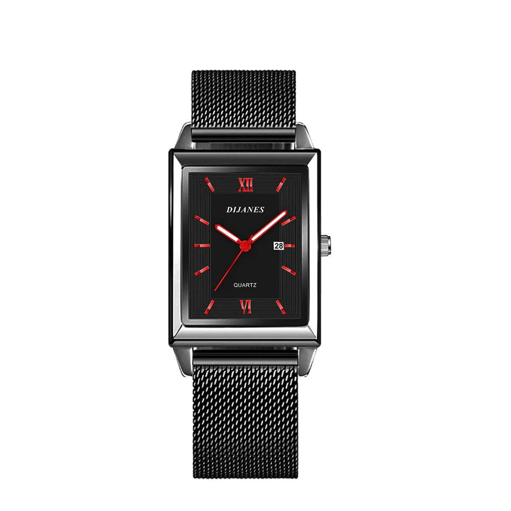 New Business Men's Casual Quartz Square Watch - Image 6