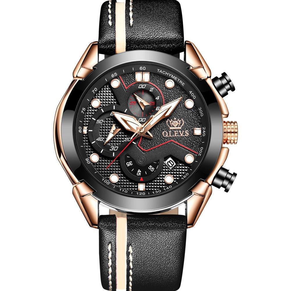 OLEVS Multi-Function Sports Quartz Watch for Men 9903 - Image 3