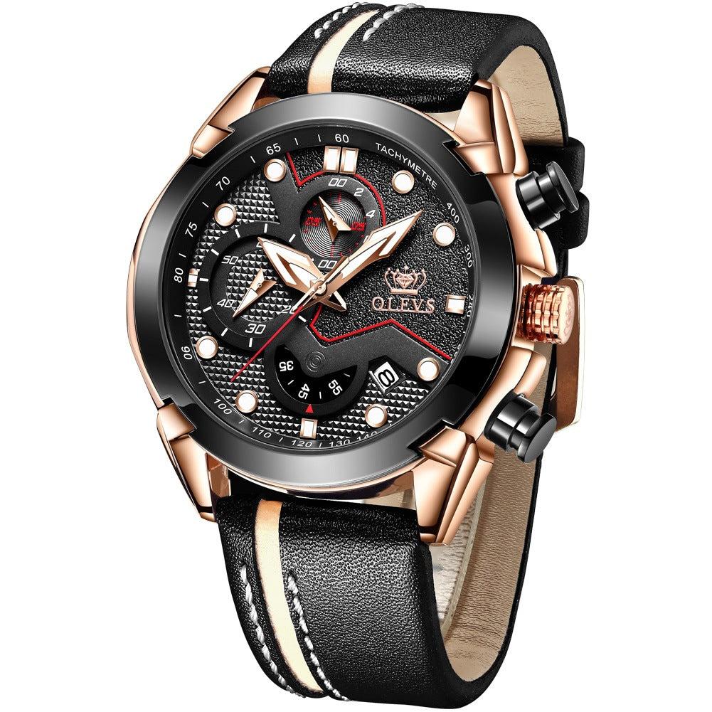 OLEVS Multi-Function Sports Quartz Watch for Men 9903 - Image 4