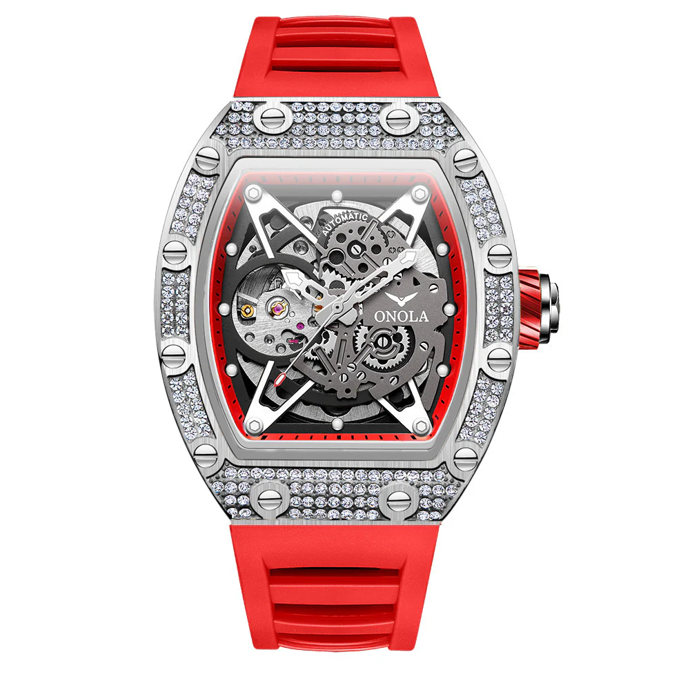 Onola Fully-jewelled Automatic Mechanical Watch for Men - Image 10