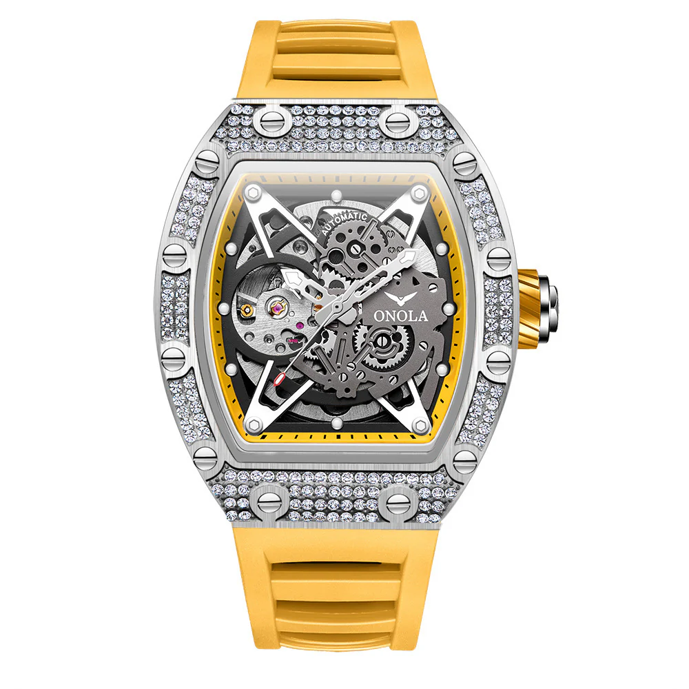 Onola Fully-jewelled Automatic Mechanical Watch for Men - Image 11