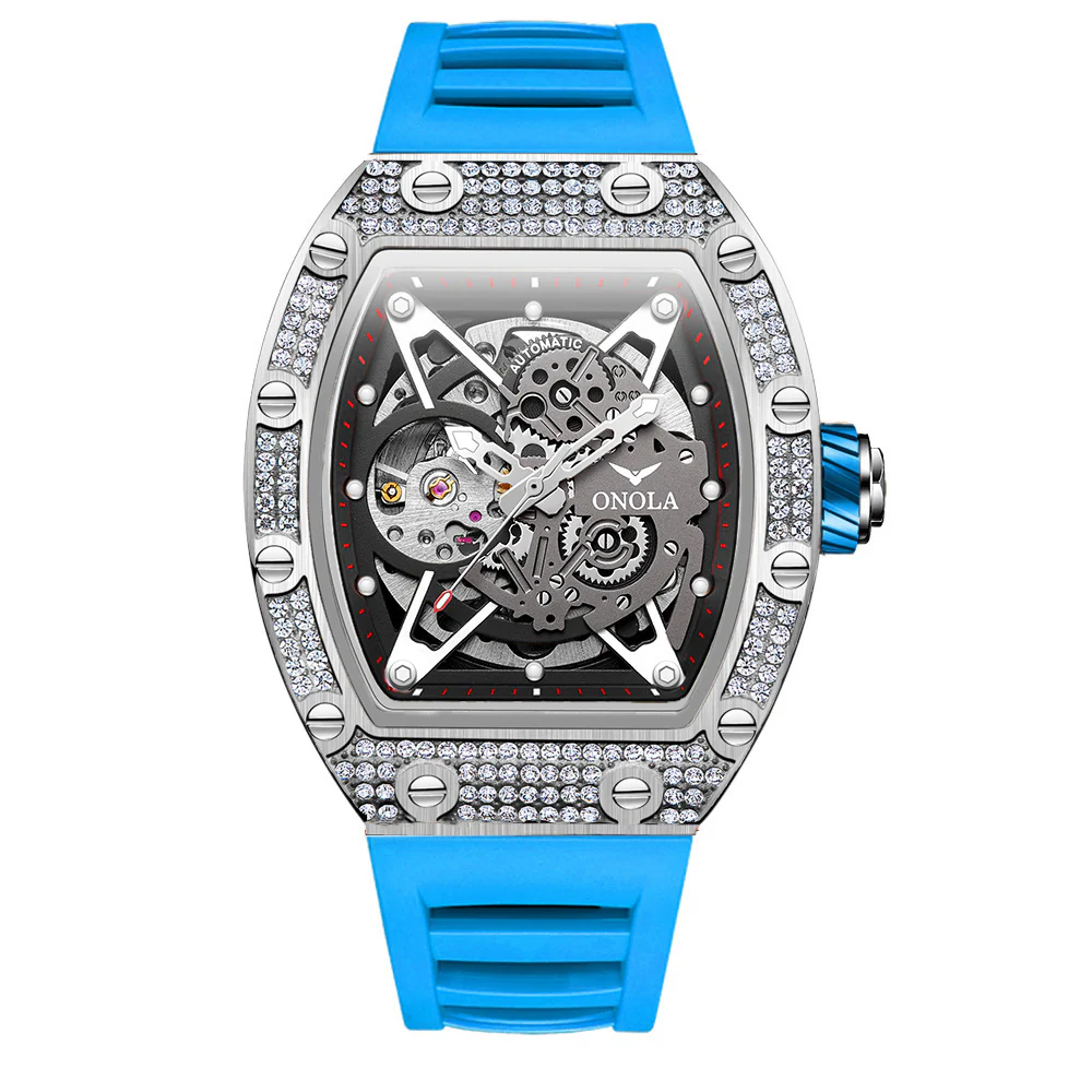 Onola Fully-jewelled Automatic Mechanical Watch for Men - Image 8