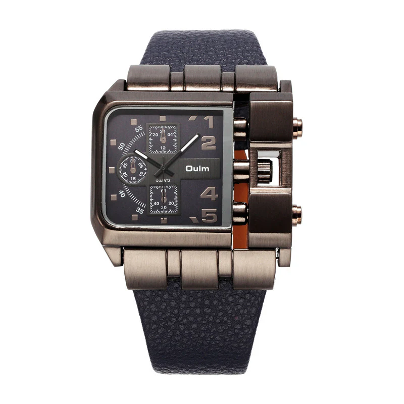Oulm Casual single movement quartz watch for Men 3364 - Image 5