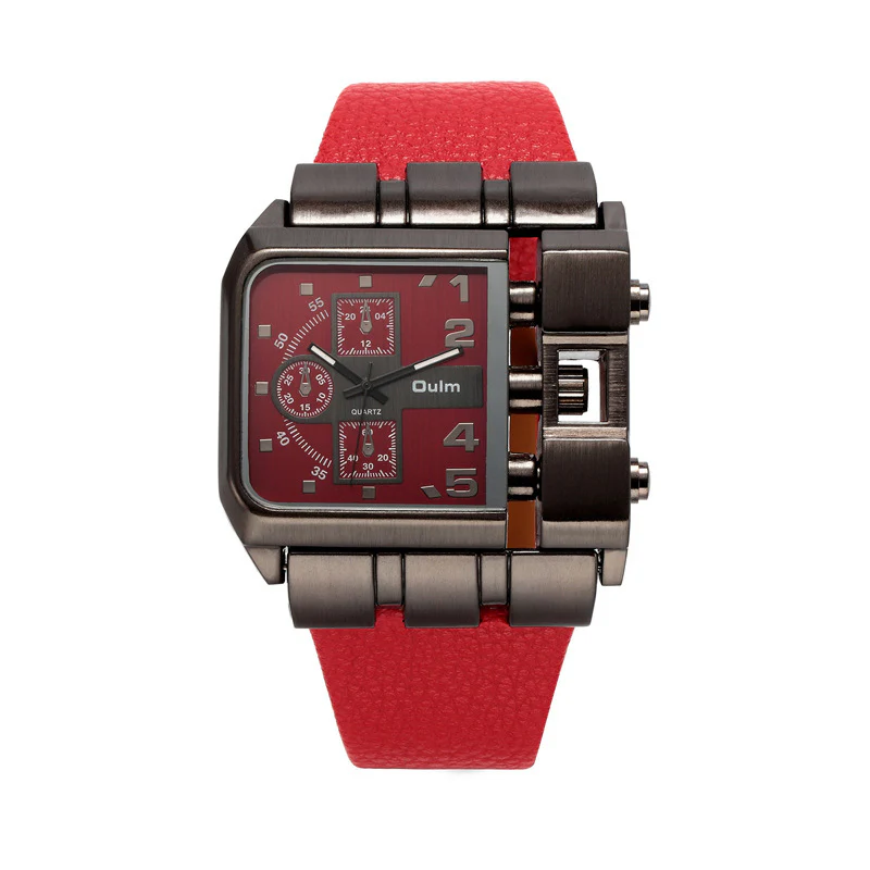Oulm Casual single movement quartz watch for Men 3364 - Image 7