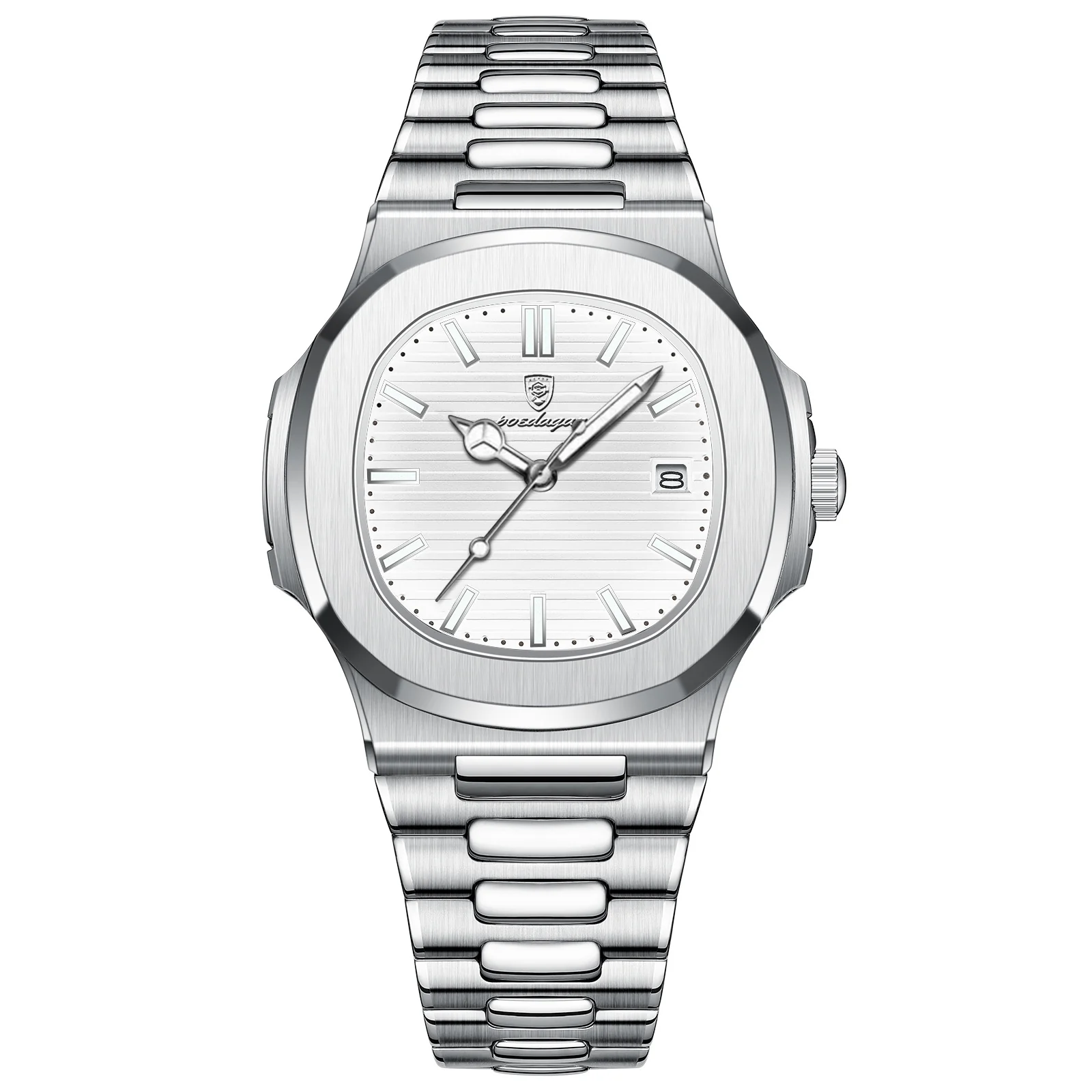 Poedagar 613 Luxury Stainless Steel Quartz Watch for Men - Image 14