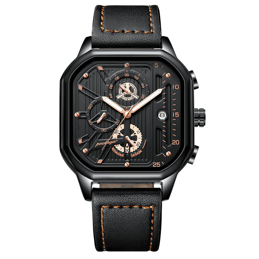 POEDAGAR 628 Multifunctional Quartz watch for men - Image 2