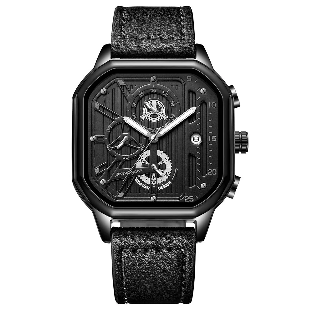 POEDAGAR 628 Multifunctional Quartz watch for men - Image 3