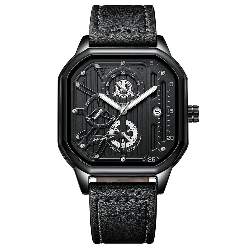 POEDAGAR 628 Multifunctional Quartz watch for men - Image 7
