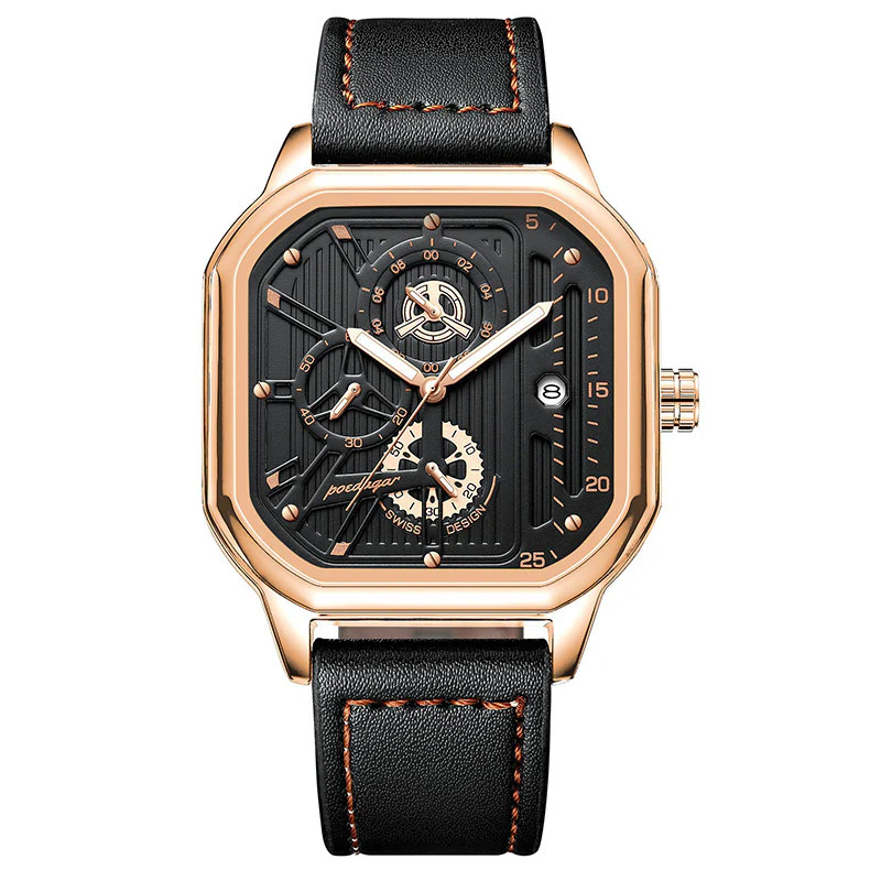 POEDAGAR 628 Multifunctional Quartz watch for men - Image 8