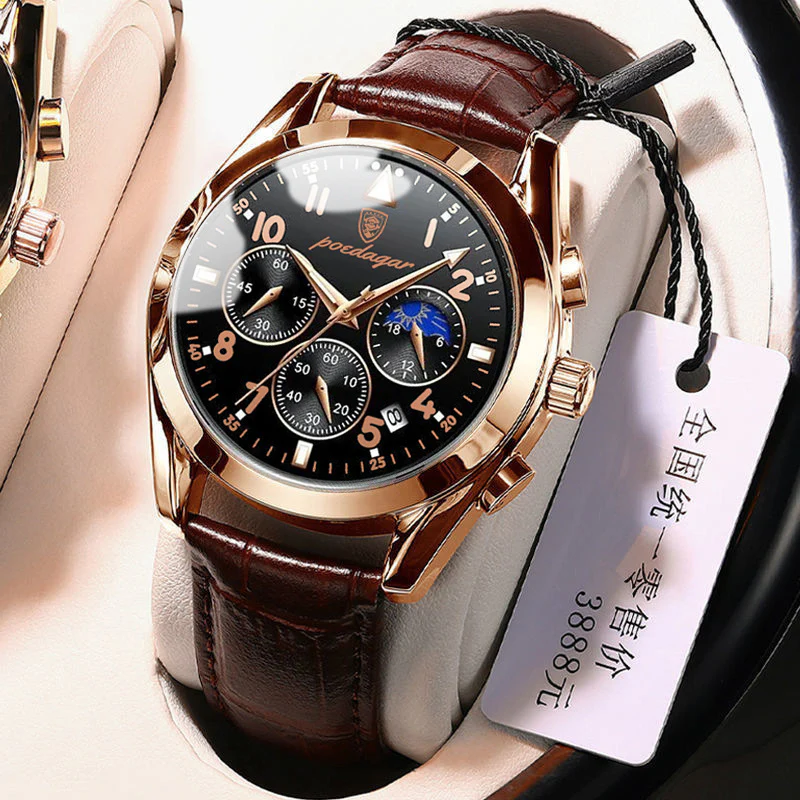 Poedagar 816 Tech Quartz Watch For Men