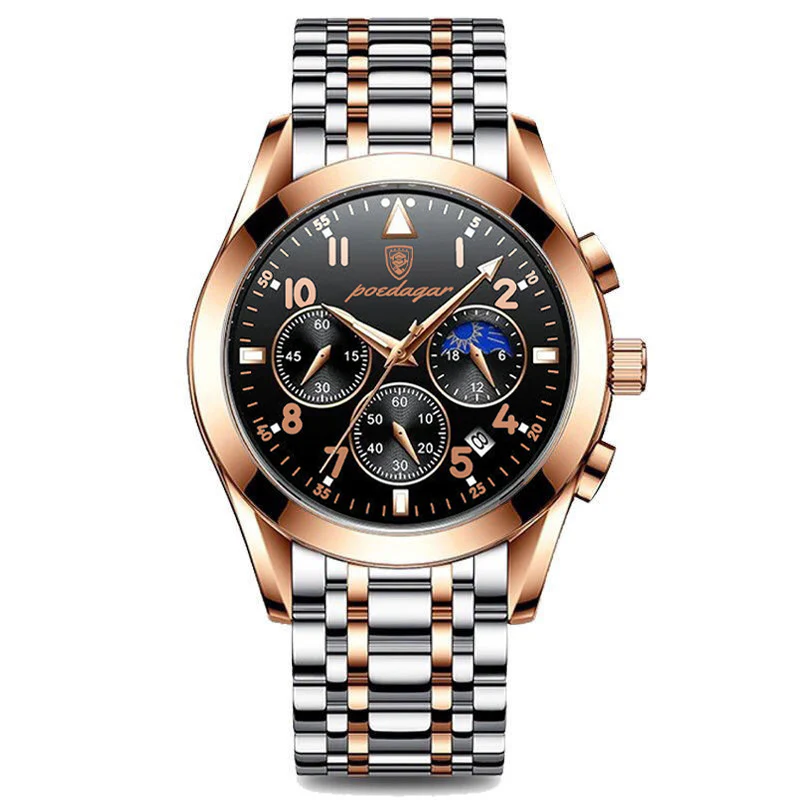 Poedagar 816 Tech Quartz Watch For Men - Image 10