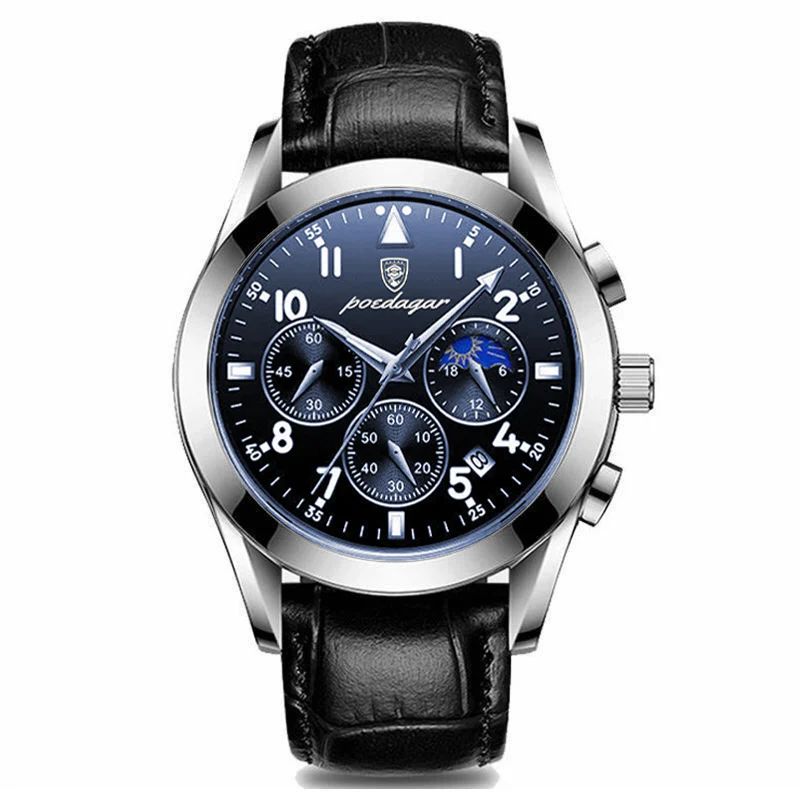 Poedagar 816 Tech Quartz Watch For Men - Image 8