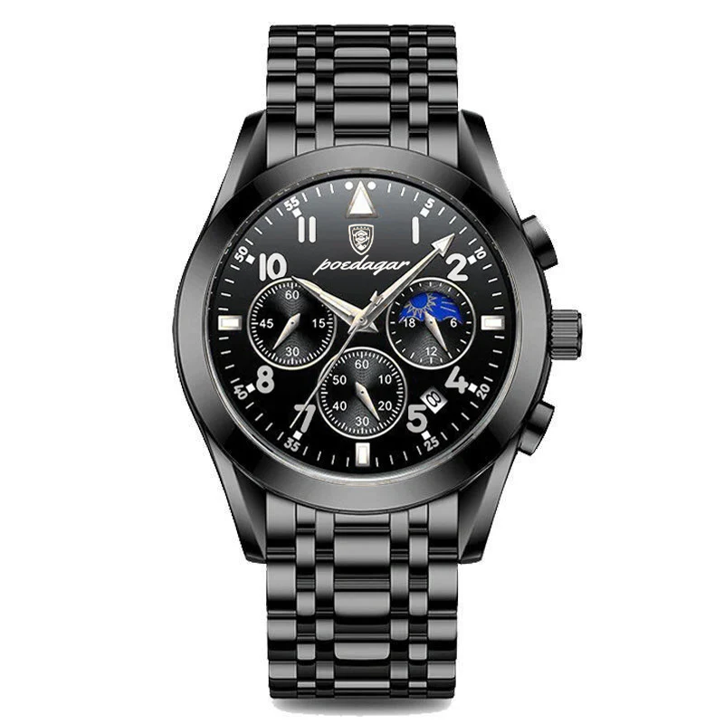 Poedagar 816 Tech Quartz Watch For Men - Image 9