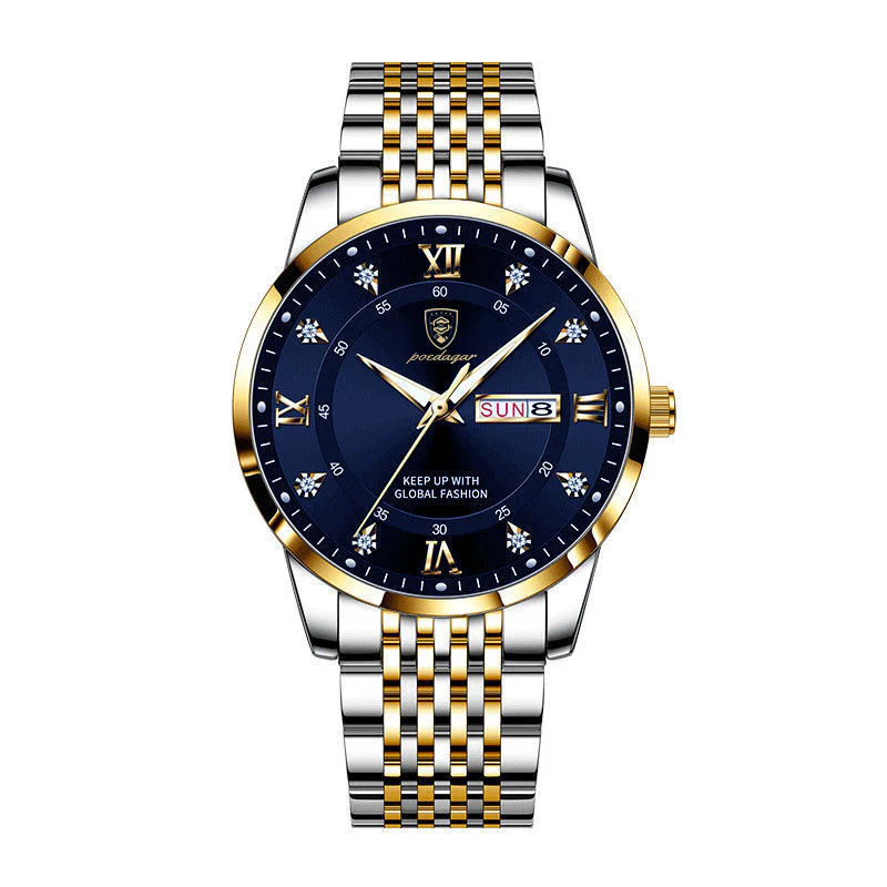Poedagar 836  Luminous Korean Fashion Quartz watch for Men - Image 6