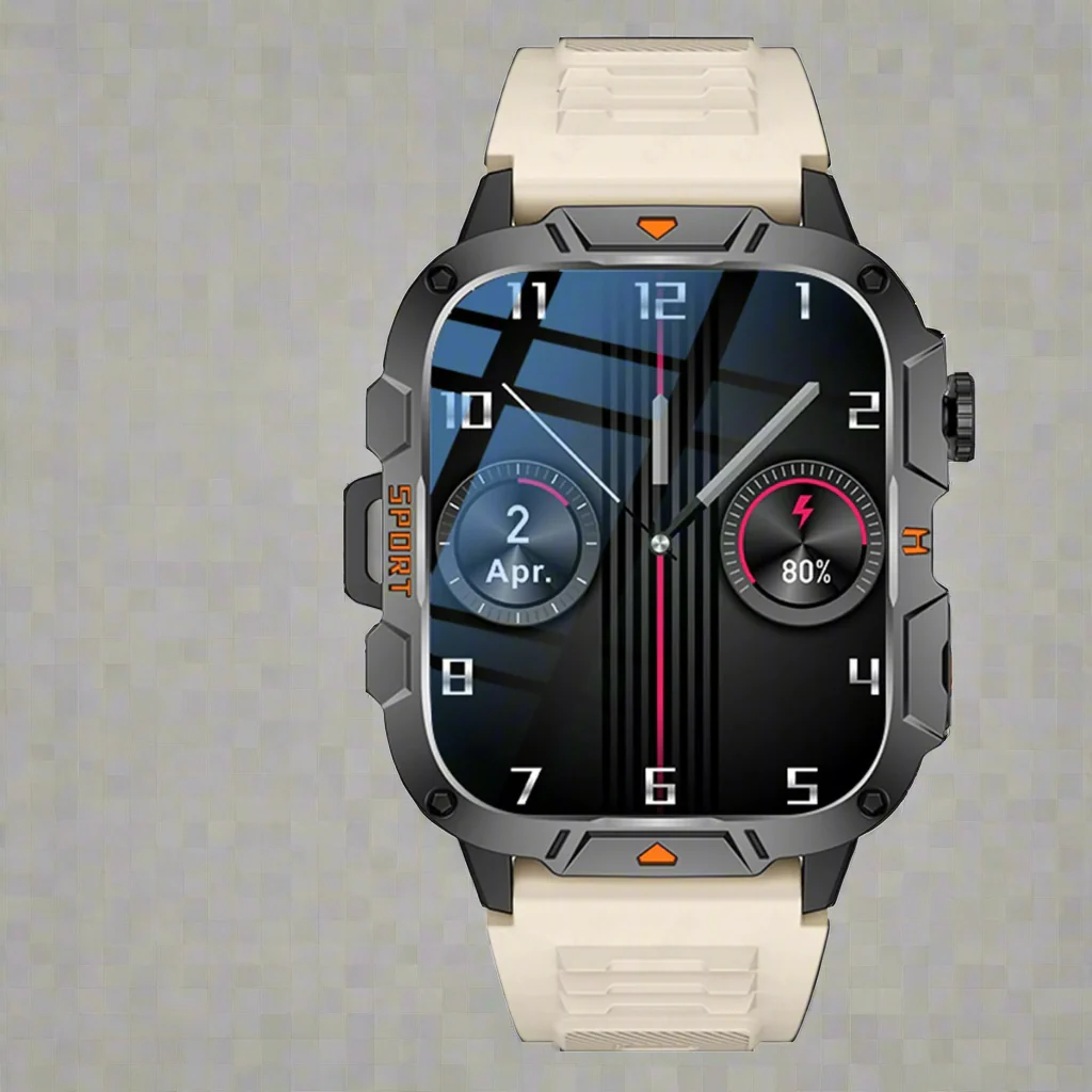 QX12 Square Large Screen Multi-function Sports Running Heart Rate Smart Watch - Image 6