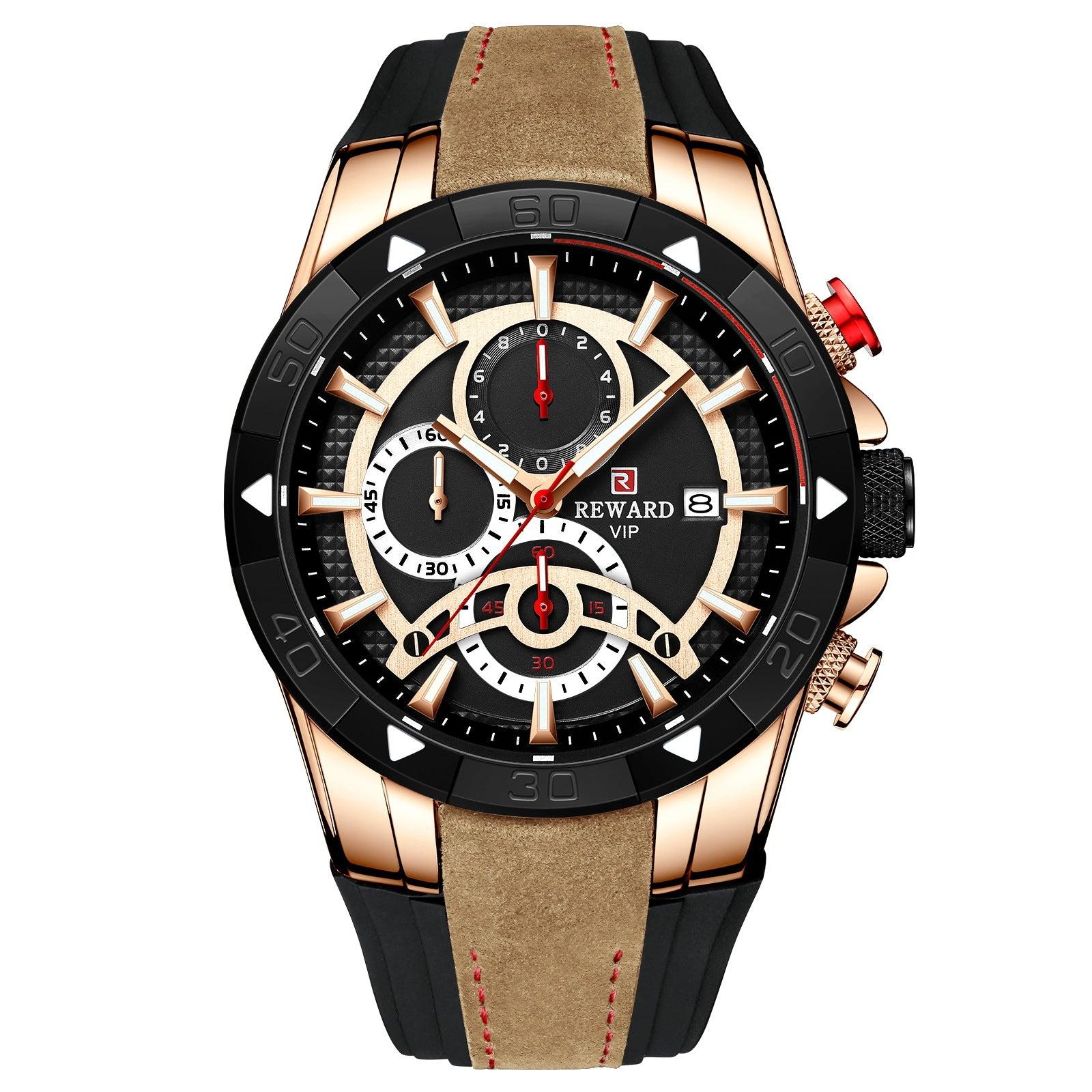 Reward Quartz Watch Six-pin Analog Classic watch for men RD83013M-ML+ - Image 2