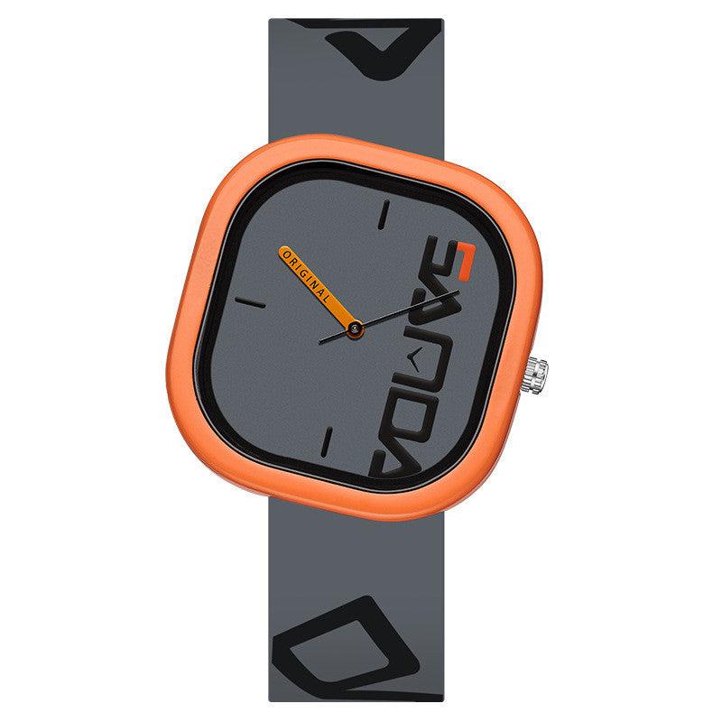 Sanda Silicone Square Fashion Trend Waterproof Watch - Image 5