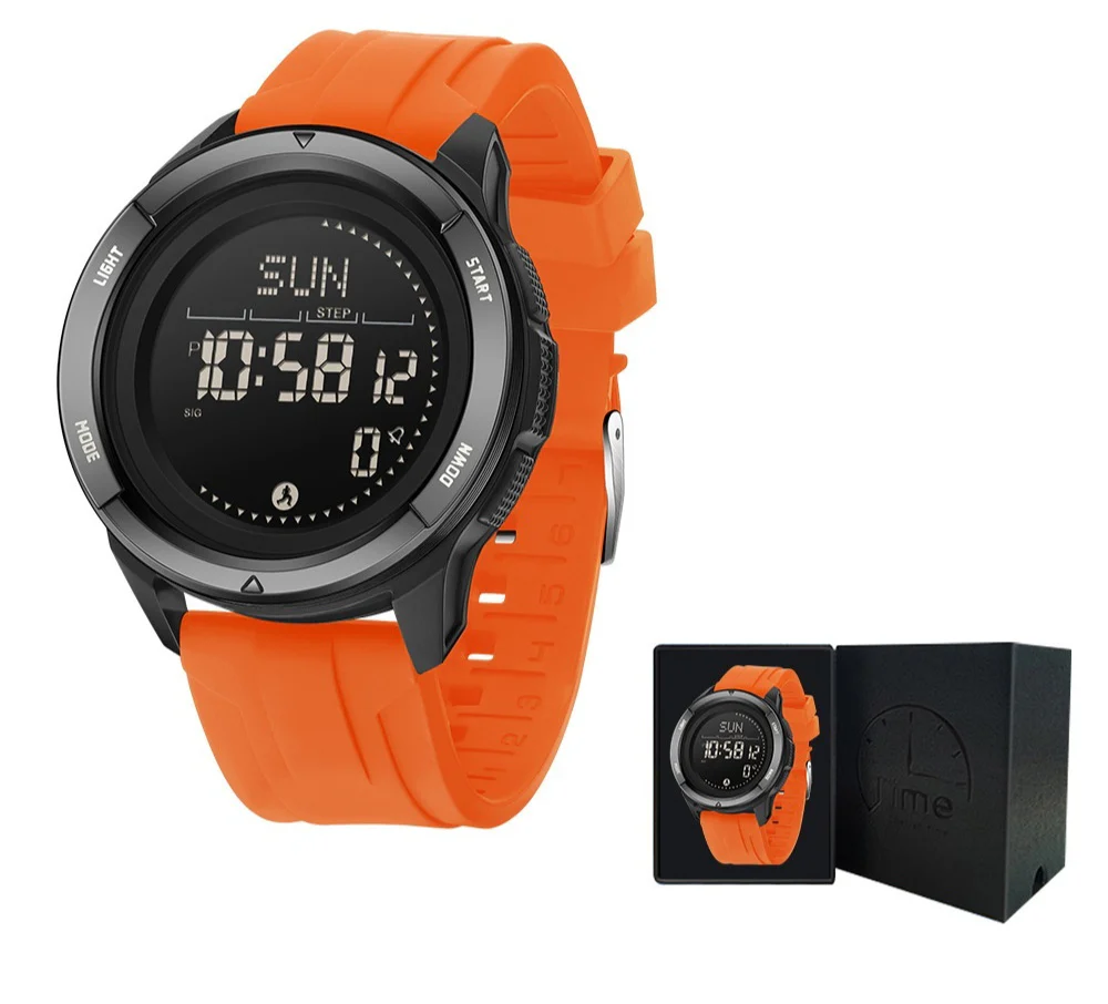 Sanda 2197 Compass Step Counter Digital Watch For Men - Image 8