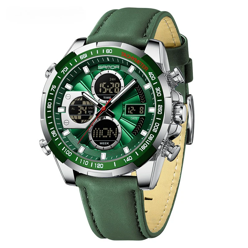 Sanda 5105 Multifunction Analog Digital Sports Watch for Men - Image 3