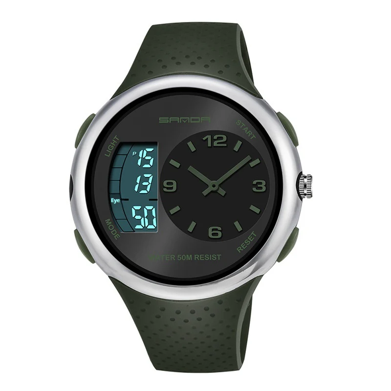 Sanda 763 Multifunctional Luminous Outdoor Sports Watch For Men - Image 3