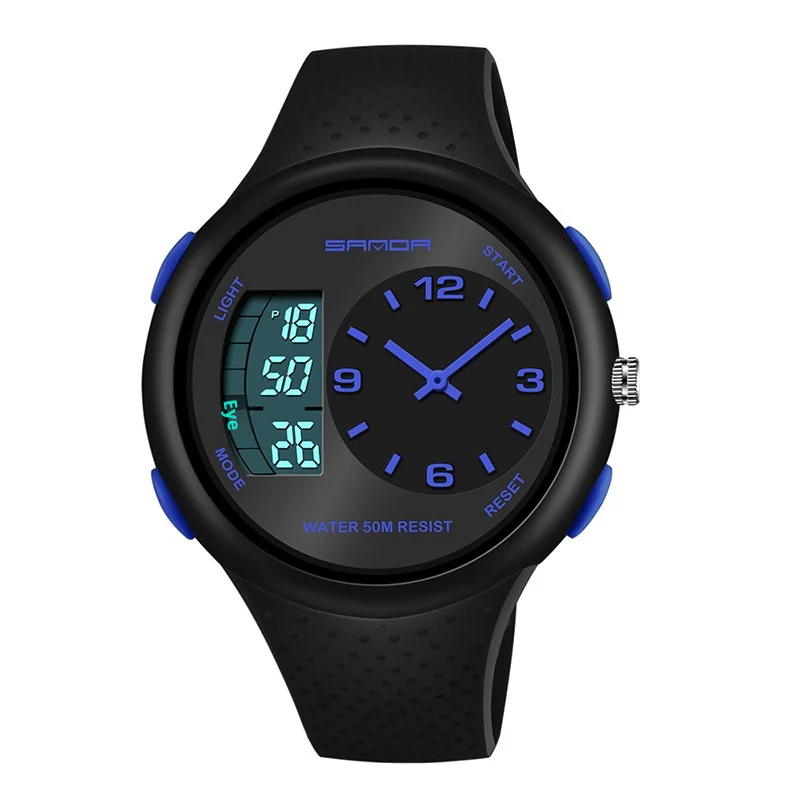 Sanda 763 Multifunctional Luminous Outdoor Sports Watch For Men - Image 4