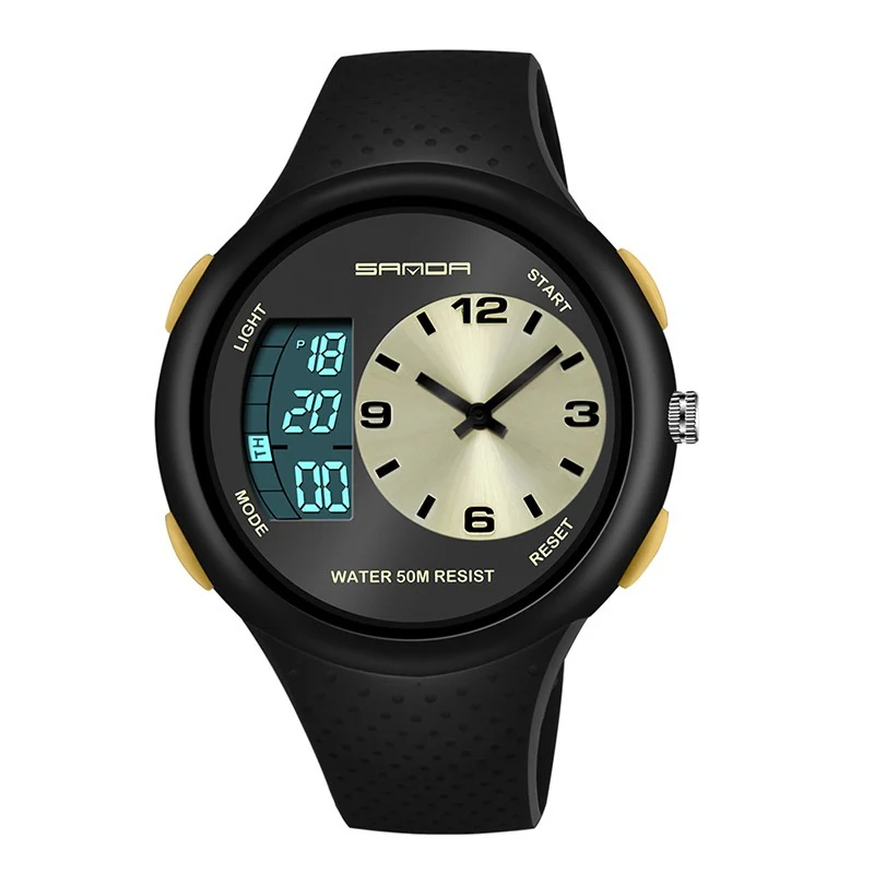Sanda 763 Multifunctional Luminous Outdoor Sports Watch For Men - Image 6