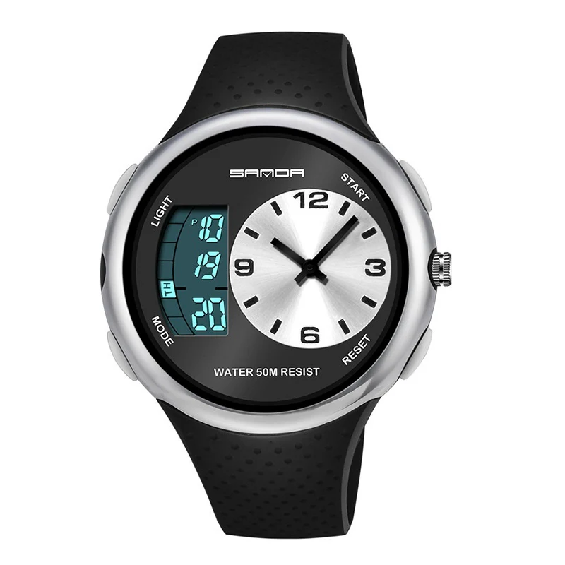 Sanda 763 Multifunctional Luminous Outdoor Sports Watch For Men - Image 7