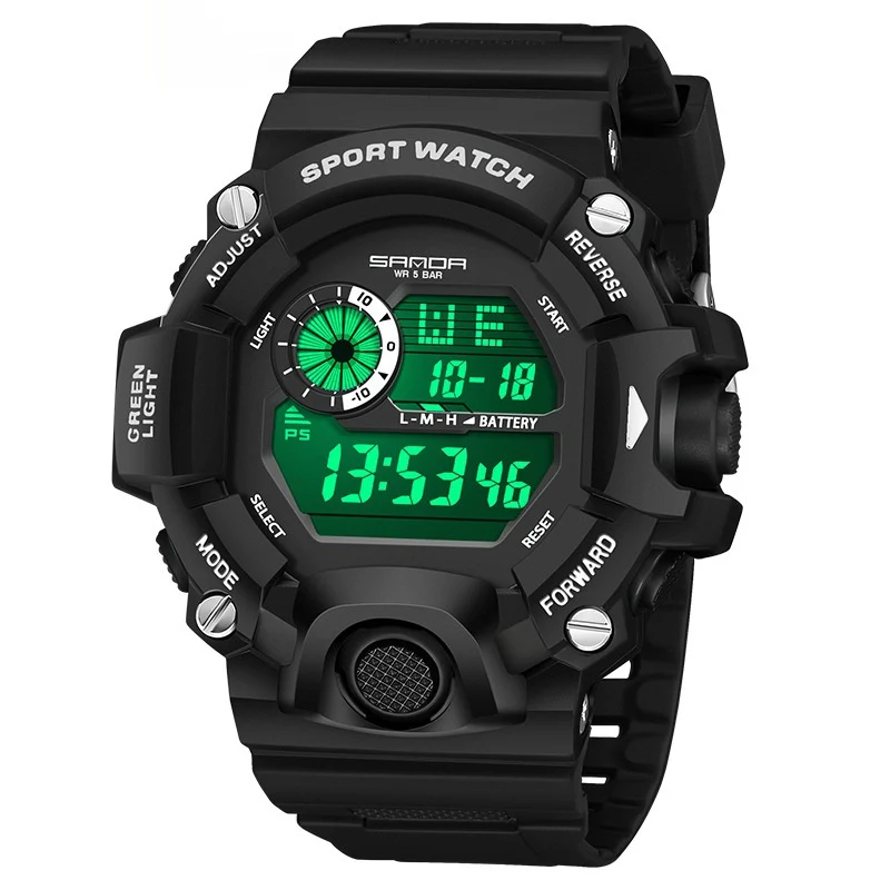 Sanda Digital waterproof watch for Teens - Image 7