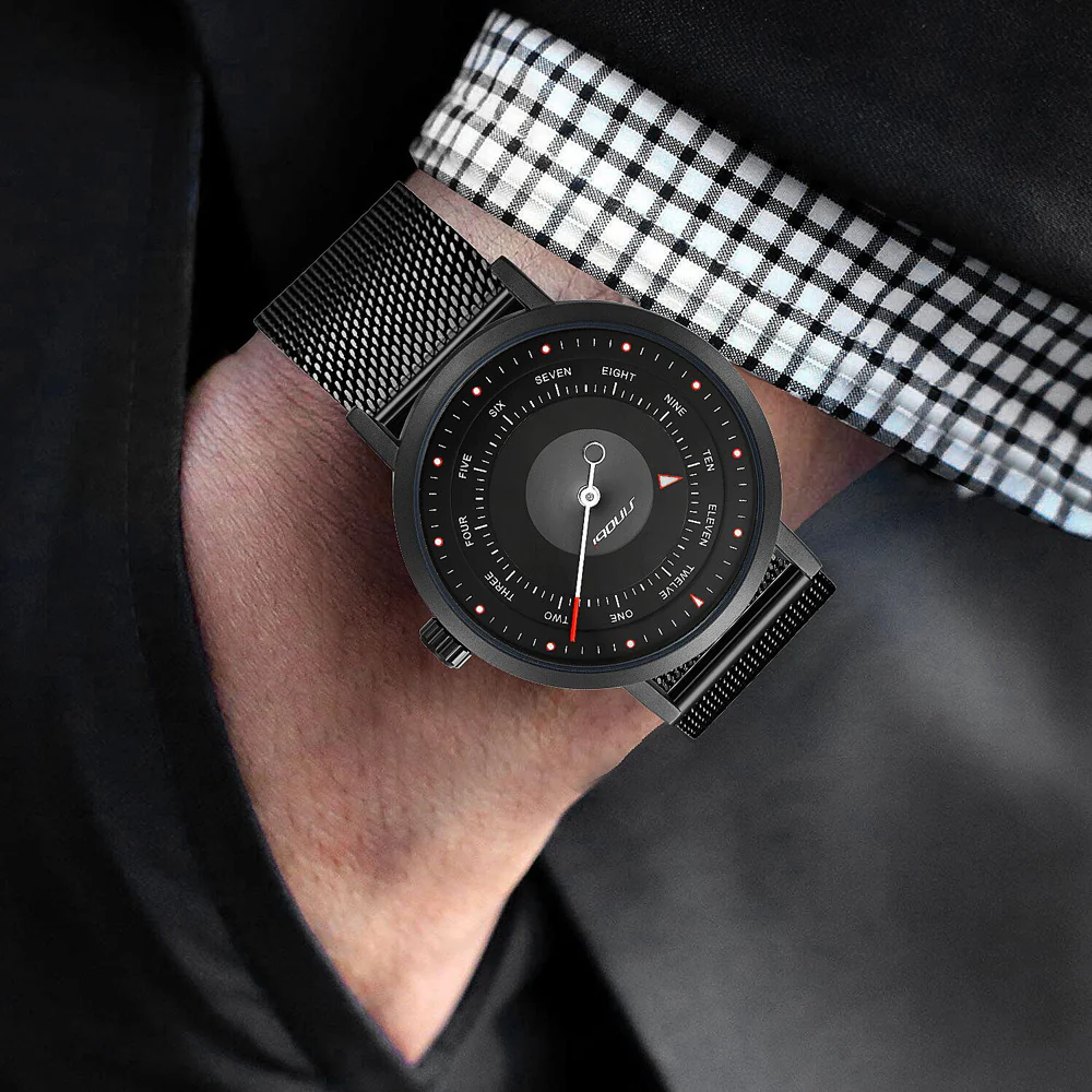 Sinobi S9809 creative Single Needle quartz watch For Men Women Teenagers