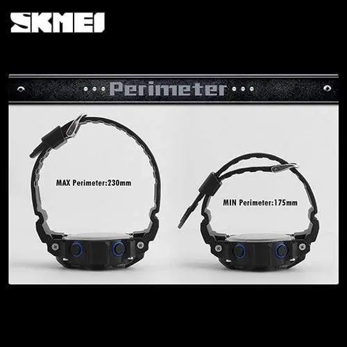 Skmei 1019 Original Camouflage Digital Round Waterproof Sport watch For Men - Image 8