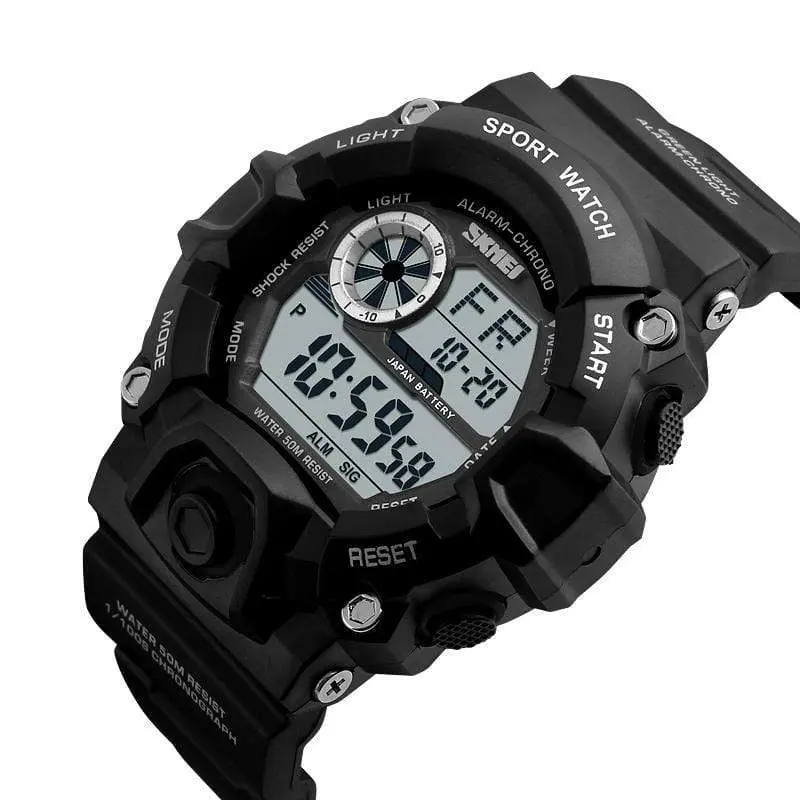 Skmei 1019 Original Digital Round Waterproof Sport watch For Men - Image 3
