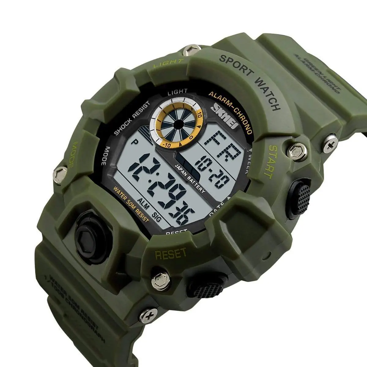 Skmei 1019 Original Digital Round Waterproof Sport watch For Men - Image 4