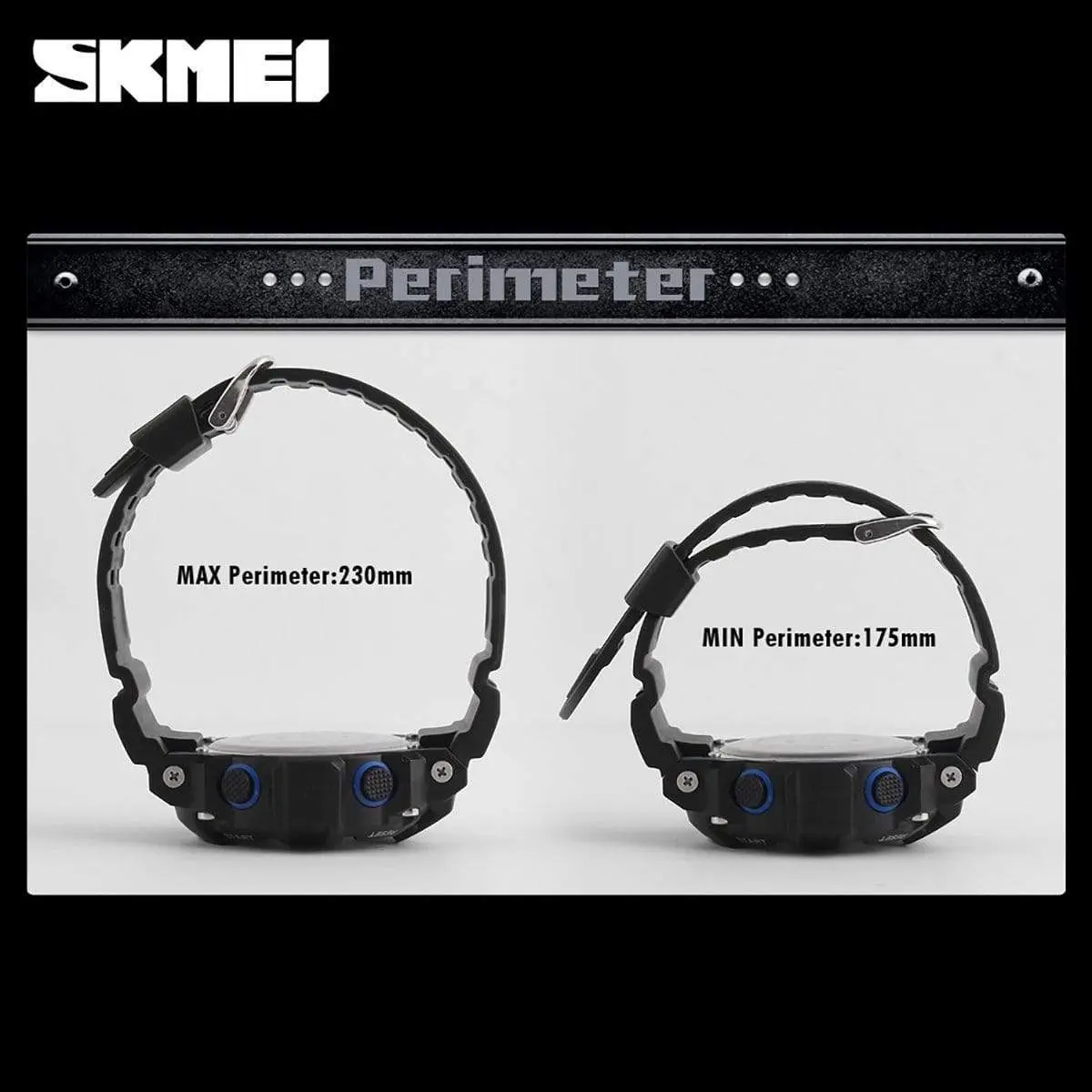 Skmei 1019 Original Digital Round Waterproof Sport watch For Men - Image 7