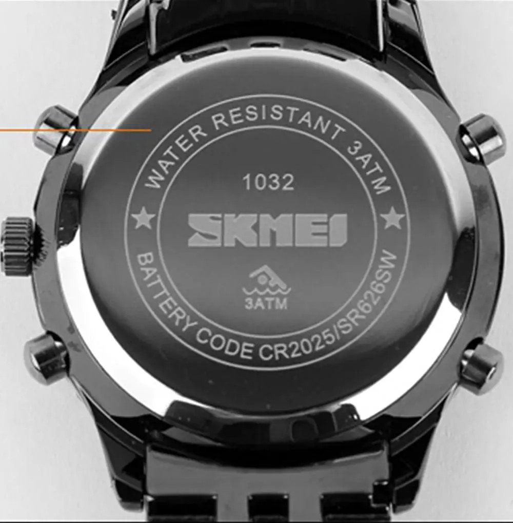 Skmei 1032 Original Analog Digital Steel watch for Men - Image 5