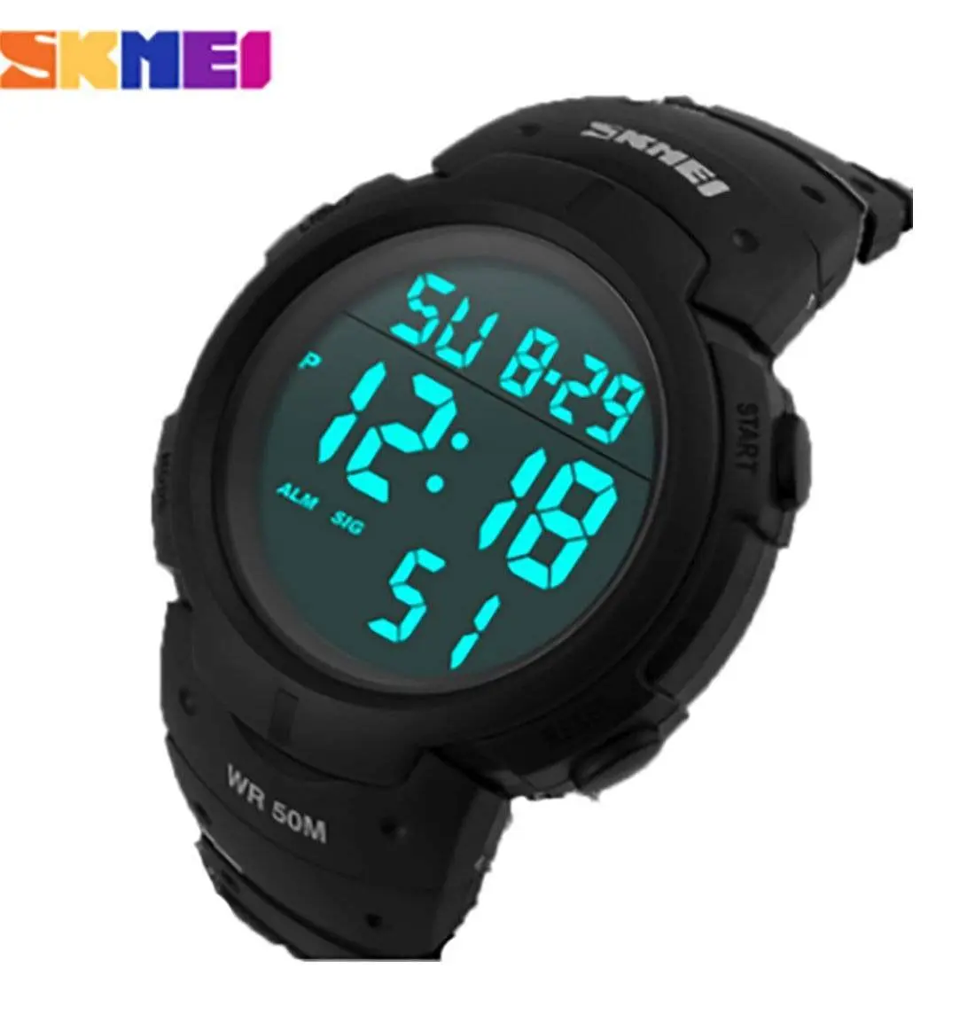 Skmei 1068 Original digital sport watch for men waterproof wristwatch - Image 5