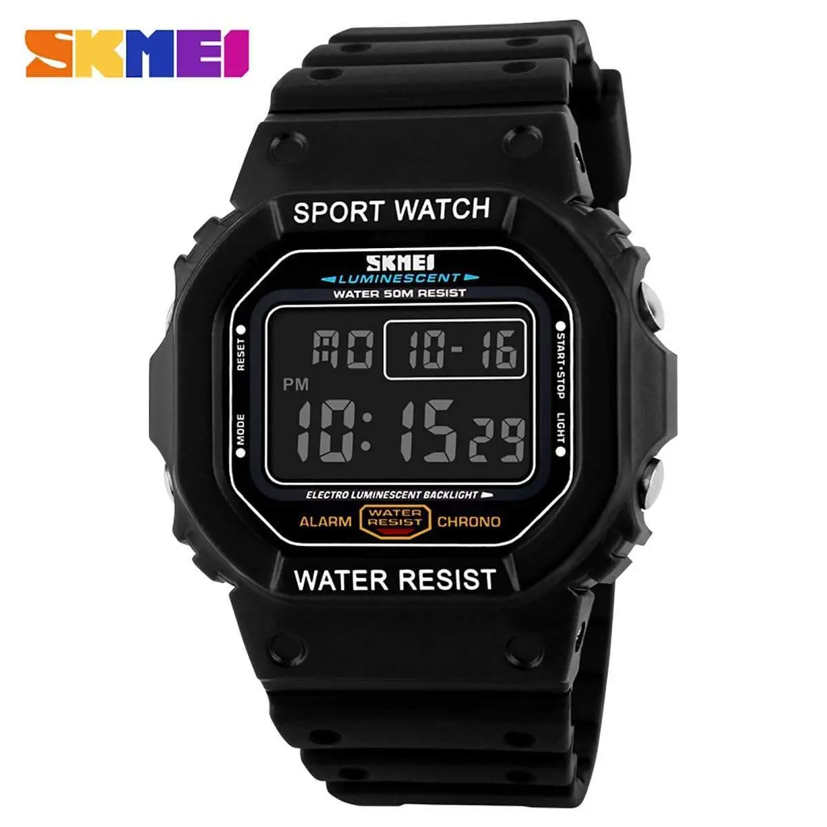 Skmei 1134 Original square dial Digital waterproof watch for Men - Image 4