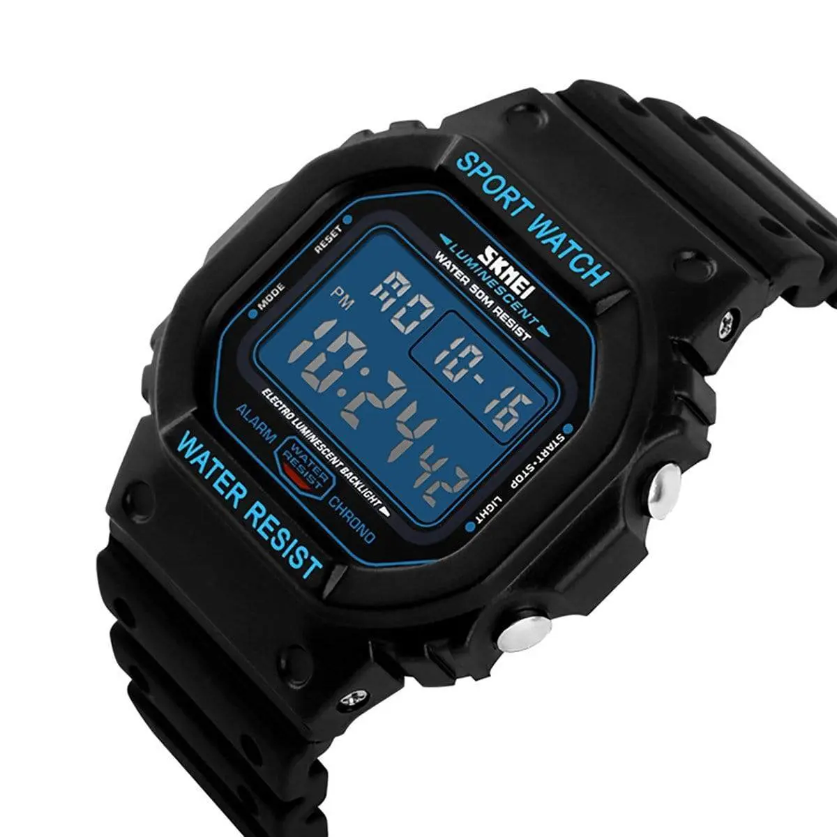 Skmei 1134 Original square dial Digital waterproof watch for Men - Image 7
