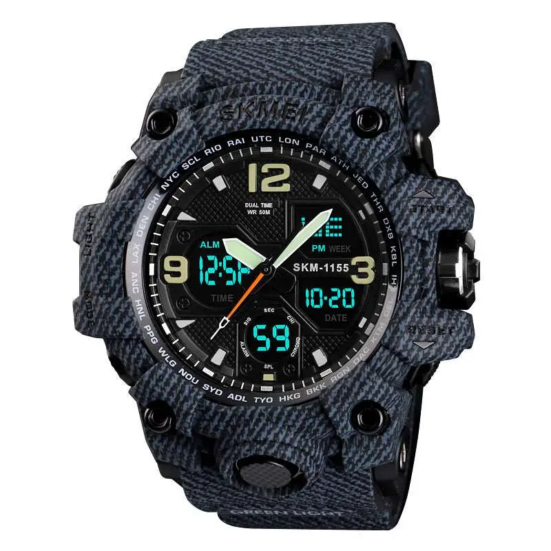 Skmei 1155B Original Analog Digital waterproof Sports watch for men - Image 15