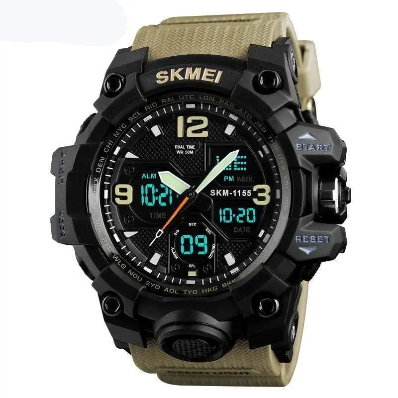 Skmei 1155B Original Analog Digital waterproof Sports watch for men - Image 5