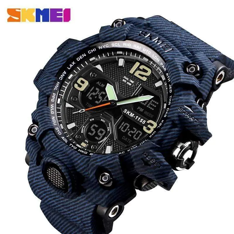 Skmei 1155B Original Analog Digital waterproof Sports watch for men - Image 8