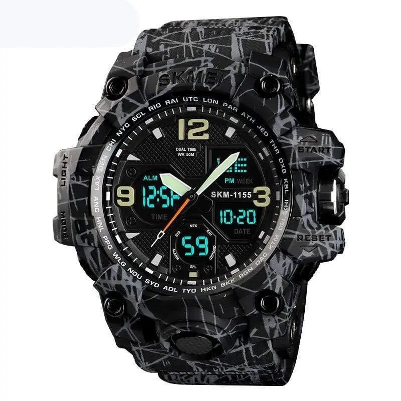 Skmei 1155B Original Analog Digital waterproof Sports watch for men - Image 9