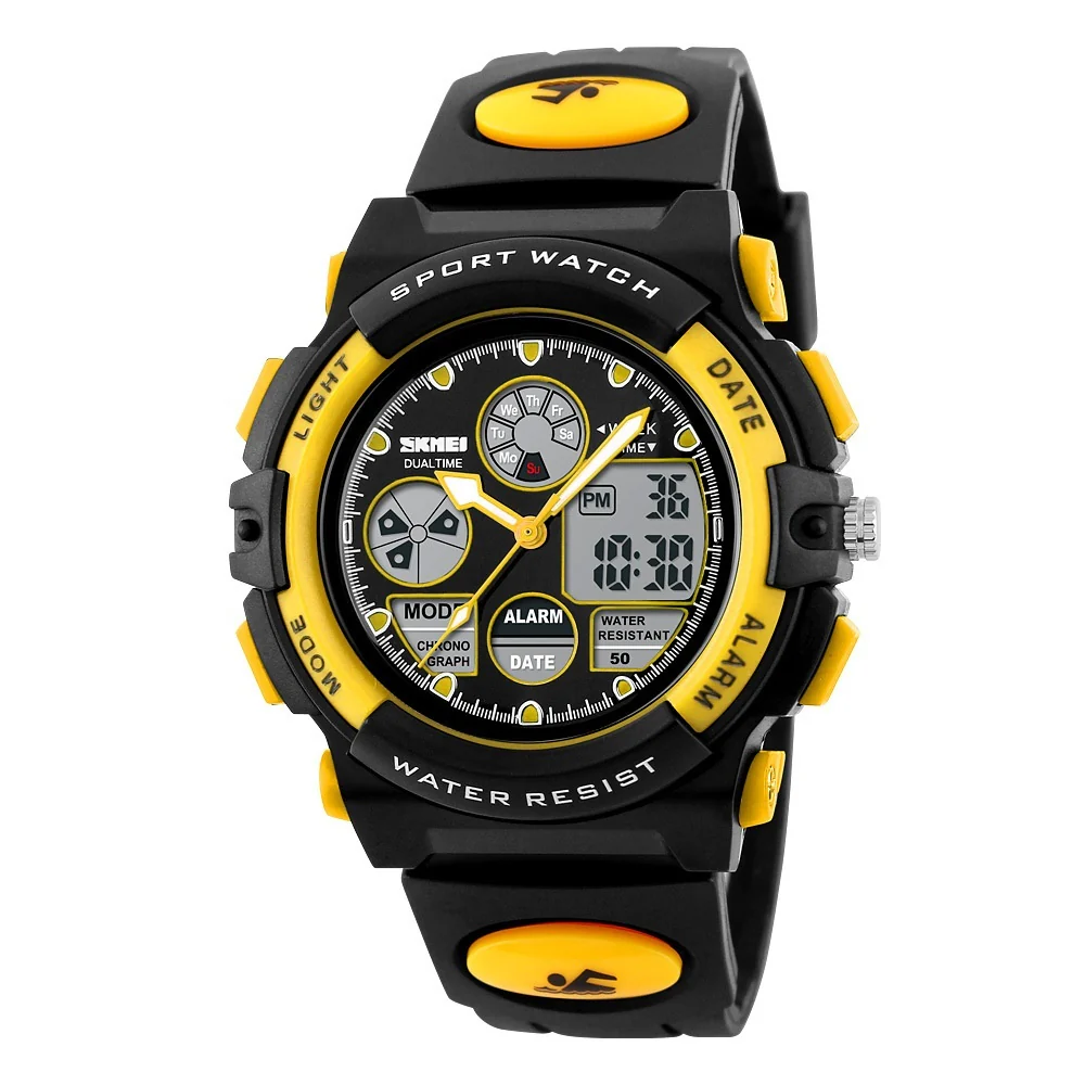 Skmei 1163 Analog Digital Sports Watch For Boys & Girls