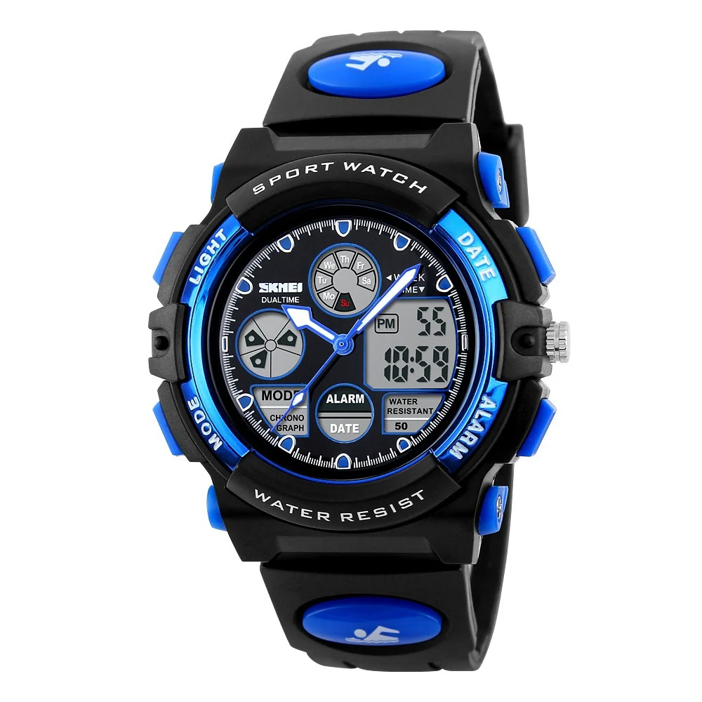 Skmei 1163 Analog Digital Sports Watch For Boys & Girls - Image 3