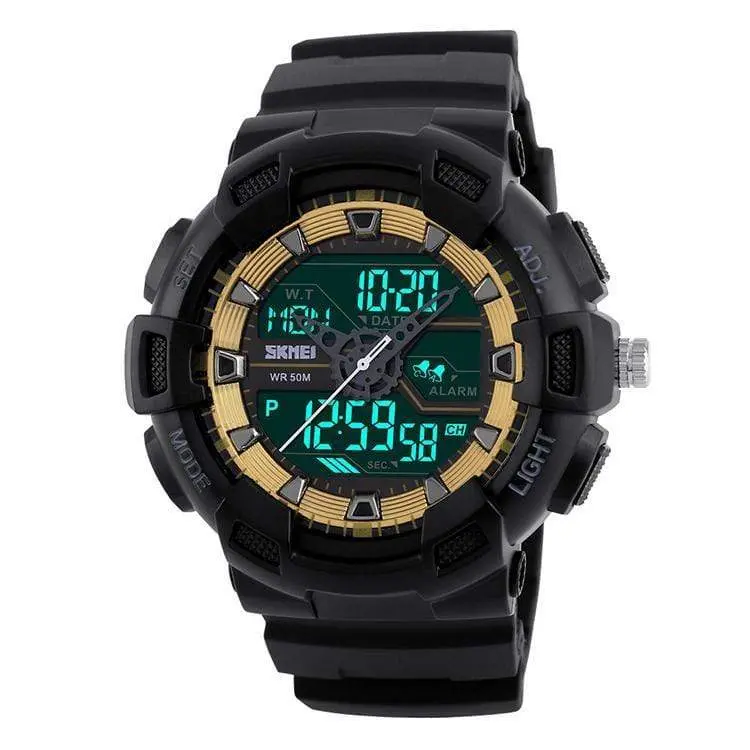 Skmei 1189 Original Analog Digital waterproof sport watch for Boys For Men - Image 3